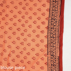 Bagh Hand Block Printed Natural Dyed Cotton Saree