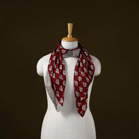 Bagh modal silk pendant necklace scarf 60 - handcrafted