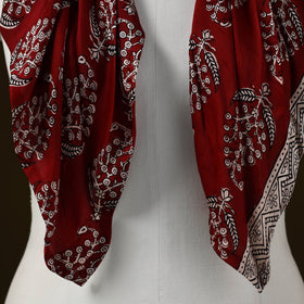Bagh modal silk pendant necklace scarf 64 - handcrafted