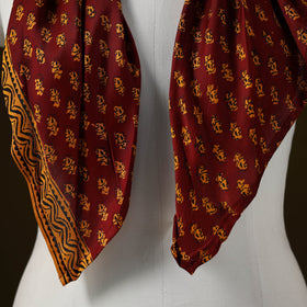 Bagh modal silk pendant necklace scarf 66 - handcrafted