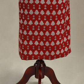 Red - bagh patchwork cotton unstitched kurta material
