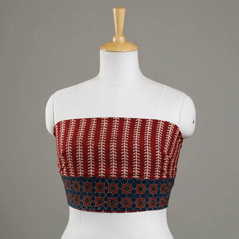 Buy Bagh Block Printed Cotton Blouse Piece 