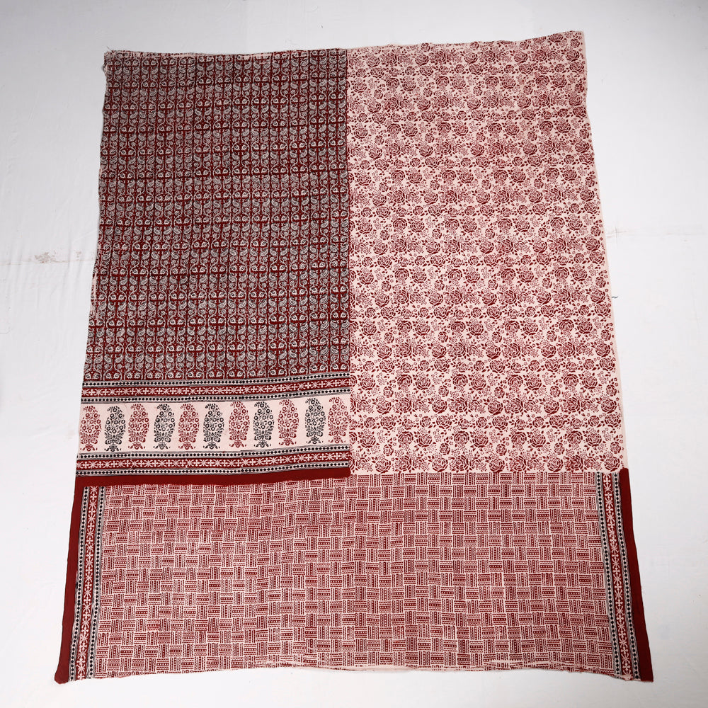  Bagh Block Printed Cotton Kurta Material 