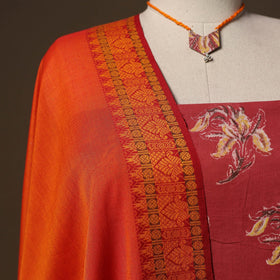 Bagru ajrakh dabu hand block print natural dyed cotton 2pc