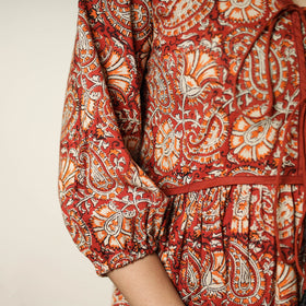 Buy Bagru Block Printed Cotton Flared Dress 17 Online at iTokri.com