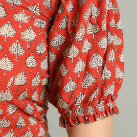 Buy Bagru Dabu Block Printed Cotton Stitched Blouse 02 Online at iTokri.com