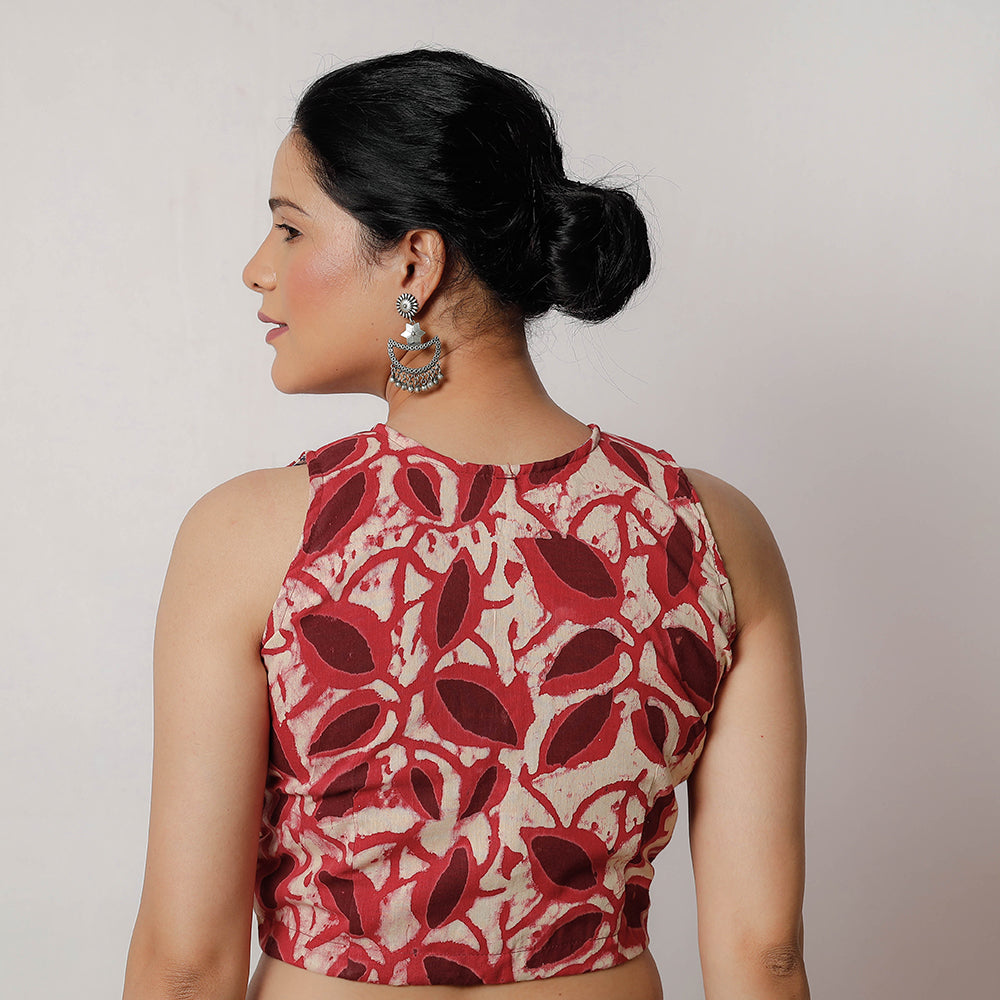 Bagru Stitched Blouse