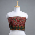 block printed blouse piece