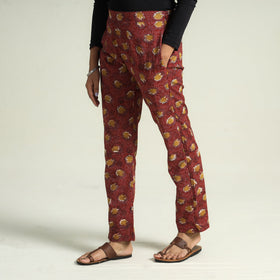 Buy Bagru Block Printed Cotton Tapered Pant Online at iTokri.com