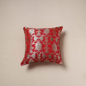 Banarasi silk cushion cover 02 - handcrafted