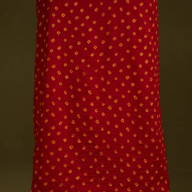 Bandhani patchwork cotton unstitched kurta material (3m) 13