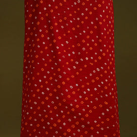 Bandhani patchwork cotton unstitched kurta material (3m) 17