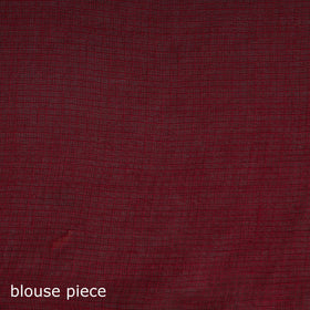 Bandhani tie-dye kota doria cotton saree 17 - handcrafted