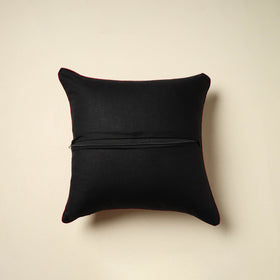 Red Batik Print Cotton Cushion Cover