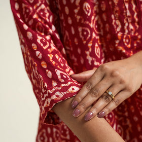   Batik Printed Cotton Kurta with Palazzo Set Online l iTokri.com