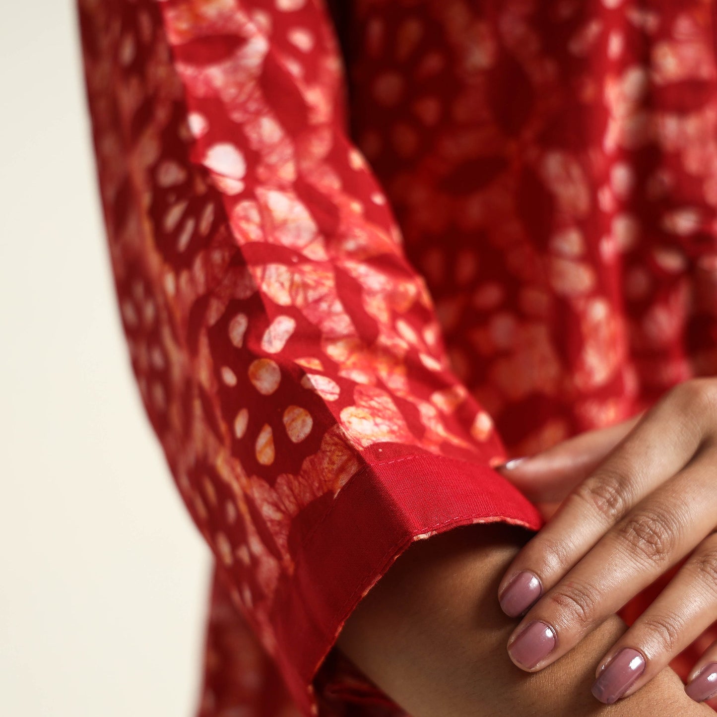 Buy  Batik Printed Cotton Kurta with Palazzo Set Online l iTokri.com