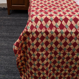 Buy Batik Print with Sanganeri Patch Cotton Bedsheet Set