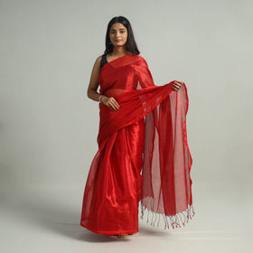 Bengal Fine Tissue Zari Saree 04