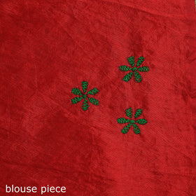 Bengal hand embroidery silk nakshi kantha saree 29