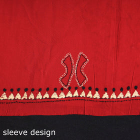  Bengal Kantha Embroidered Pure Cotton Kurta Material Online at iTokri.com