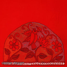 Kantha Embroidery Blouse Piece