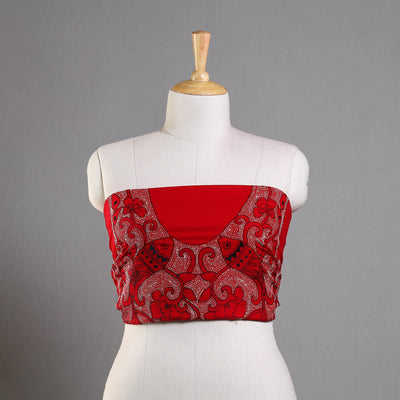 Kantha Embroidery Blouse Piece