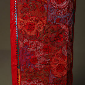 Bengal kantha hand embroidered cotton unstitched kurta