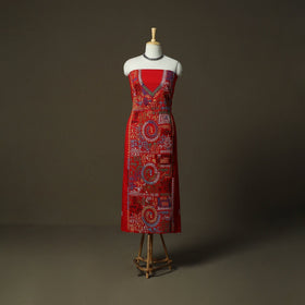 Bengal kantha hand embroidered cotton unstitched kurta