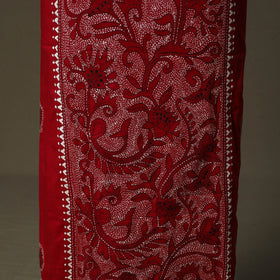 Bengal kantha hand embroidered cotton unstitched kurta