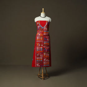 Bengal kantha hand embroidered cotton unstitched kurta
