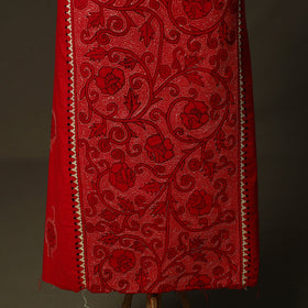 Bengal kantha hand embroidered cotton unstitched kurta