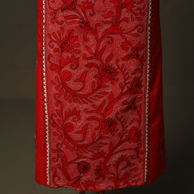 Bengal kantha hand embroidered cotton unstitched kurta