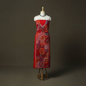 Bengal kantha hand embroidered cotton unstitched kurta