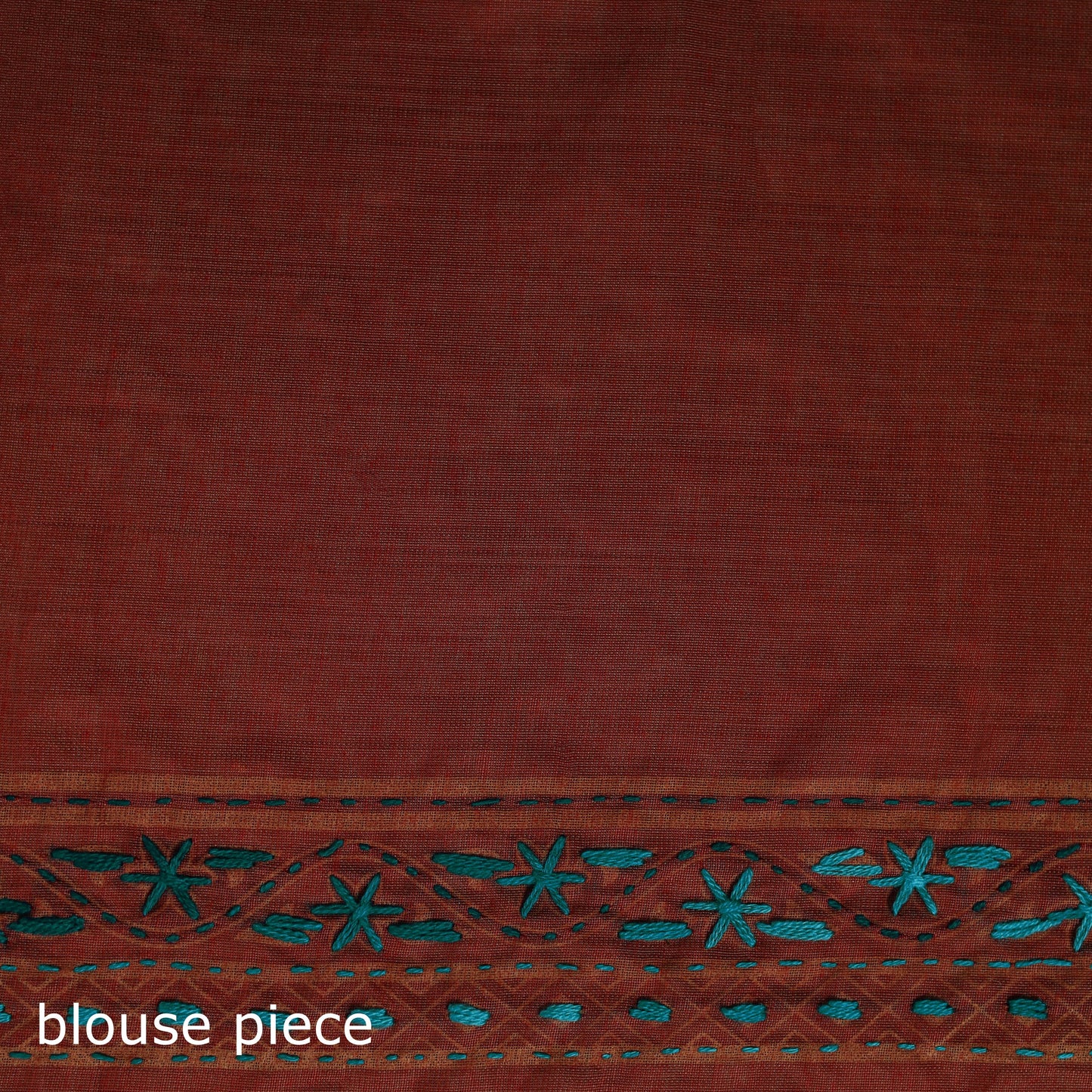 Bengal kantha hand embroidery silk cotton chapa work saree