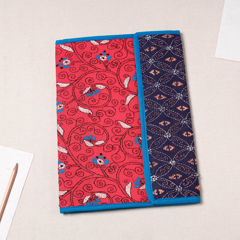  Bengal Kantha Work Handcrafted File Folder 