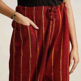 Bengal Khesh Weaving Cotton Kantha Embroidery Palazzo