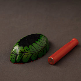 Bengal Patua Handpainted Mortar and Pestle Set