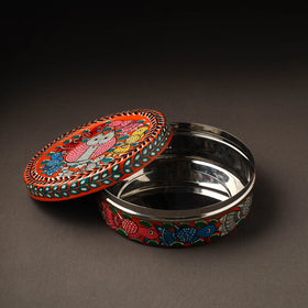  Bengal Patua Handpainted Stainless Steel Casserole
