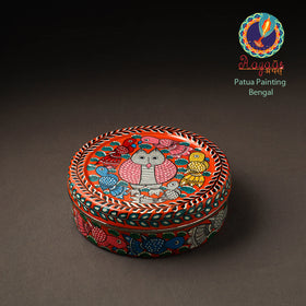  Bengal Patua Handpainted Stainless Steel Casserole