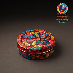  Bengal Patua Handpainted Stainless Steel Casserole