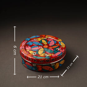  Bengal Patua Handpainted Stainless Steel Casserole