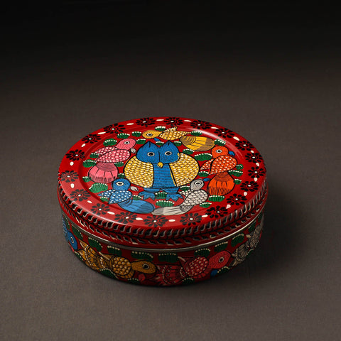  Bengal Patua Handpainted Stainless Steel Casserole