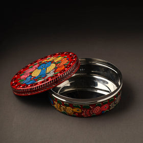  Bengal Patua Handpainted Stainless Steel Casserole