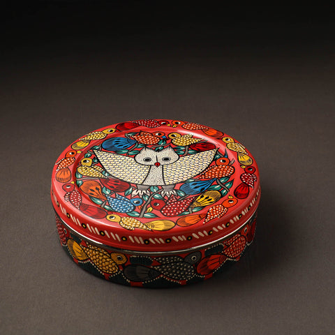  Bengal Patua Handpainted Stainless Steel Casserole