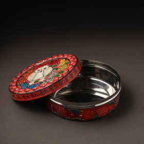  Bengal Patua Handpainted Stainless Steel Casserole