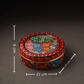  Bengal Patua Handpainted Stainless Steel Casserole