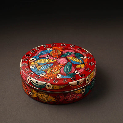  Bengal Patua Handpainted Stainless Steel Casserole