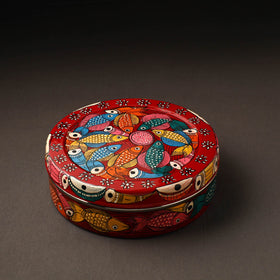  Bengal Patua Handpainted Stainless Steel Casserole