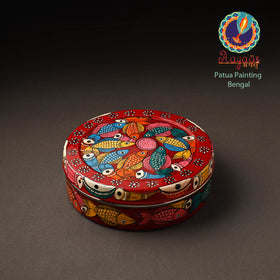  Bengal Patua Handpainted Stainless Steel Casserole