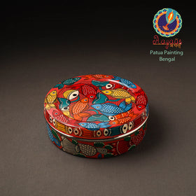  Bengal Patua Handpainted Stainless Steel Casserole